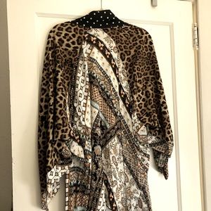 Altar’d State Leopard Kimono S/M